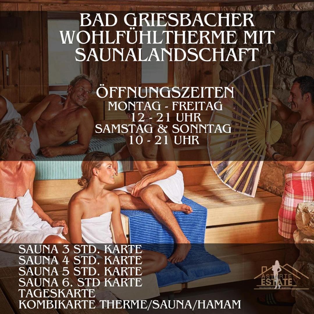 Fewo 20 - Appartement Im Rottalblick - Youngmodern Wohnen Mit Bademantelgang Zur Therme, Tv, Balkon Und Persoenlichem Gaesteempfang Von Astarte Estate Bad Griesbach  Exteriör bild